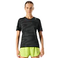 Polera Mujer Built To Move Pro T-Shirt Negro Vulcano - Miniatura 1