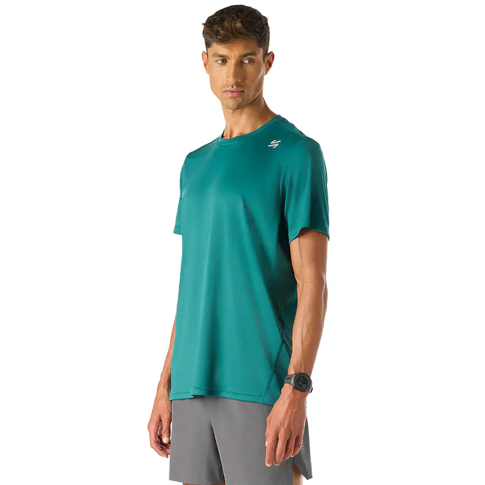Polera Hombre Tempo Advanced T-Shirt Petroleo Vulcano 2