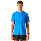 Polera Hombre Built To Move T-Shirt Azul Vulcano - Miniatura 1