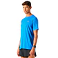 Polera Hombre Built To Move T-Shirt Azul Vulcano - Miniatura 2