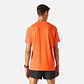 Polera Hombre Built To Move T-Shirt Naranjo Vulcano - Miniatura 6