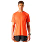 Polera Hombre Built To Move T-Shirt Naranjo Vulcano - Miniatura 1