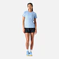 Polera Mujer Built To Move T-Shirt Celeste Vulcano - Miniatura 5