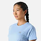 Polera Mujer Built To Move T-Shirt Celeste Vulcano - Miniatura 3