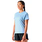 Polera Mujer Built To Move T-Shirt Celeste Vulcano - Miniatura 2