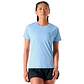 Polera Mujer Built To Move T-Shirt Celeste Vulcano - Miniatura 1
