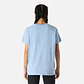 Polera Mujer Cool Down T-Shirt Celeste Vulcano - Miniatura 4