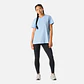 Polera Mujer Cool Down T-Shirt Celeste Vulcano - Miniatura 5