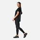 Polera Mujer Cool Down T-Shirt Negro Vulcano - Miniatura 3