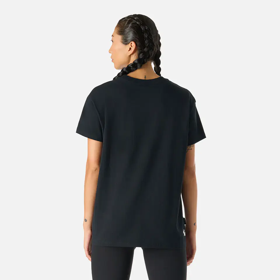Polera Mujer Cool Down T-Shirt Negro Vulcano 4