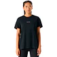 Polera Mujer Cool Down T-Shirt Negro Vulcano - Miniatura 1
