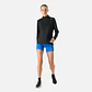 Polerón Mujer Built To Move 1/4 Zip Midlayer Negro Vulcano - Miniatura 3