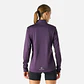 Polerón Mujer Built To Move 1/4 Zip Midlayer Morado Oscuro Vulcano - Miniatura 7