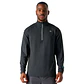 Polerón Hombre Tempo 1/4 Zip Midlayer Negro Vulcano - Miniatura 1