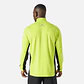 Polerón Hombre Tempo 1/4 Zip Midlayer Verde Lima Vulcano - Miniatura 7