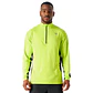 Polerón Hombre Tempo 1/4 Zip Midlayer Verde Lima Vulcano - Miniatura 1