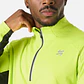 Polerón Hombre Tempo 1/4 Zip Midlayer Verde Lima Vulcano - Miniatura 3