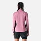 Polerón Mujer Tempo 1/4 Zip Midlayer Rosado Vulcano - Miniatura 6