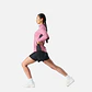 Polerón Mujer Tempo 1/4 Zip Midlayer Rosado Vulcano - Miniatura 7