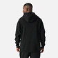 Polerón Hombre Cool Down Sweatshirt Hoody Negro Vulcano - Miniatura 4