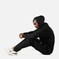 Polerón Hombre Cool Down Sweatshirt Hoody Negro Vulcano - Miniatura 6