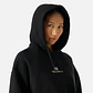 Polerón Mujer Cool Down Sweatshirt Hoody Negro Vulcano - Miniatura 3