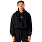 Polerón Mujer Cool Down Sweatshirt Hoody Negro Vulcano - Miniatura 1