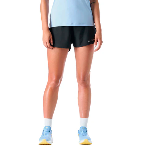 Shorts Mujer Built To Move 2-in-1 2,5" Shorts Negro Vulcano
