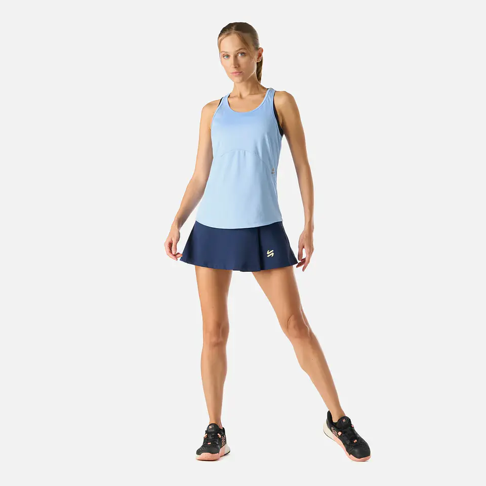 Falda Mujer Tempo Skirt Azul Marino Vulcano 3
