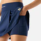 Falda Mujer Tempo Skirt Azul Marino Vulcano - Miniatura 6