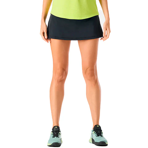 Falda Mujer Built To Move Skirt Negro Vulcano