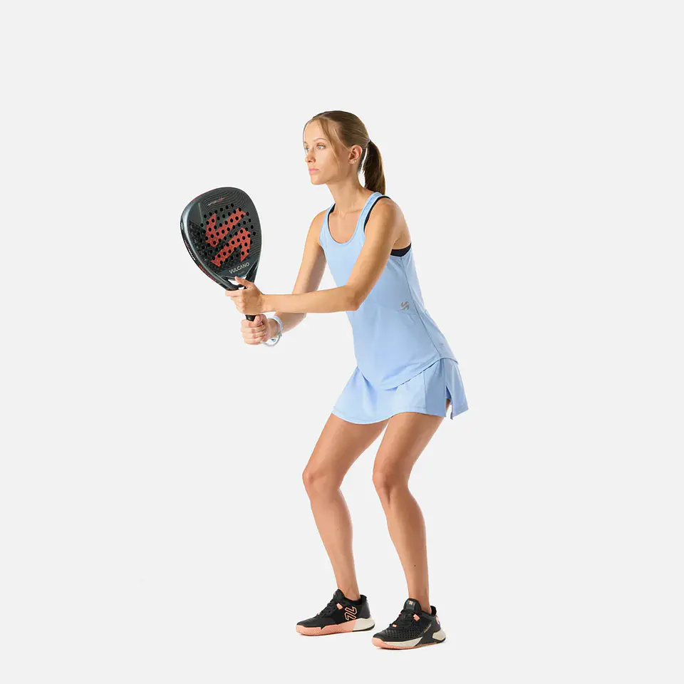Falda Mujer Built To Move Skirt Celeste Vulcano 3