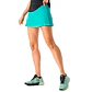Falda Mujer Built To Move Skirt Turquesa Vulcano - Miniatura 2