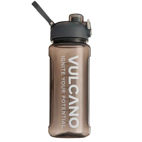 Botella Aqua Chill 600ml Bottle Negro Vulcano