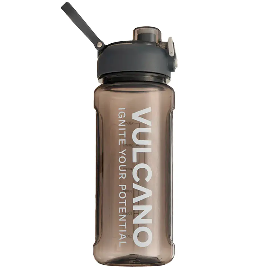 Botella Aqua Chill 600ml Bottle Negro Vulcano 1