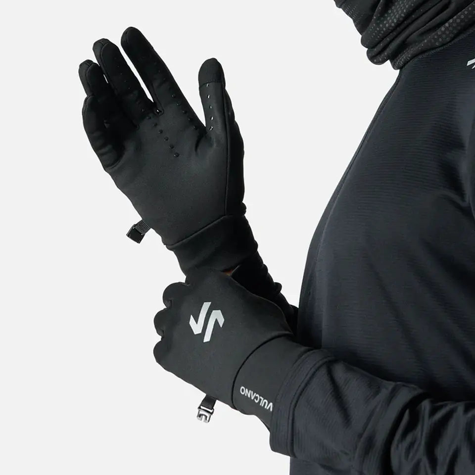 Guantes Speed Therm Gloves Negro Vulcano 3
