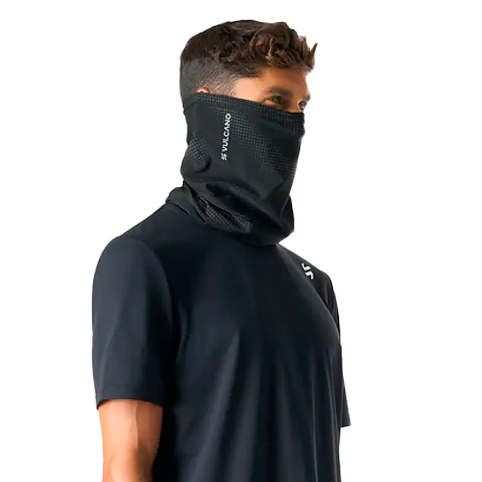 Headex Luminous Run Neck Gaiter Negro Vulcano 1