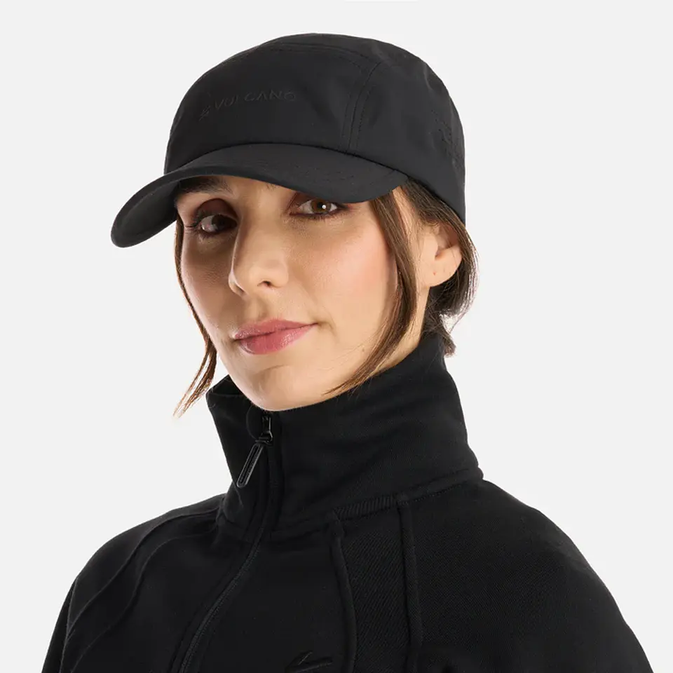 Jockey Tempo Cap Negro Vulcano 3