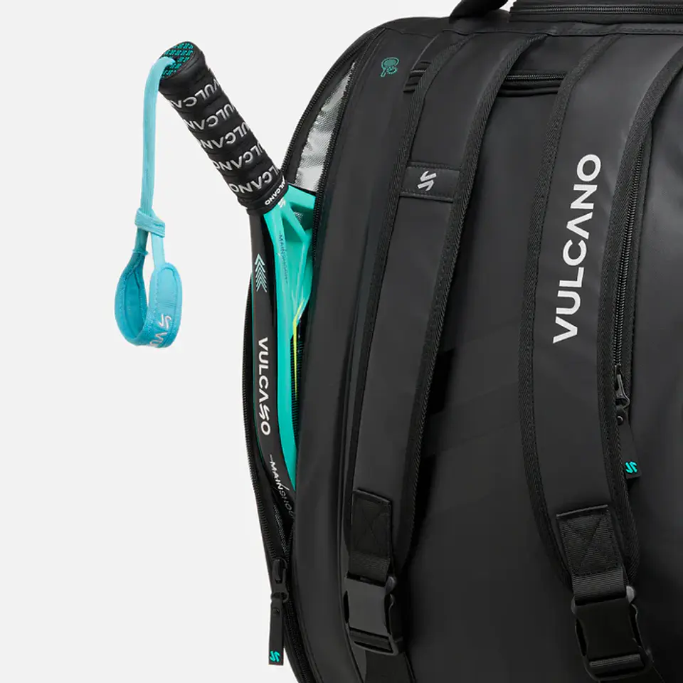 Paletero de pádel Vulcano Aftershock Padel Bag Negro Vulcano 4