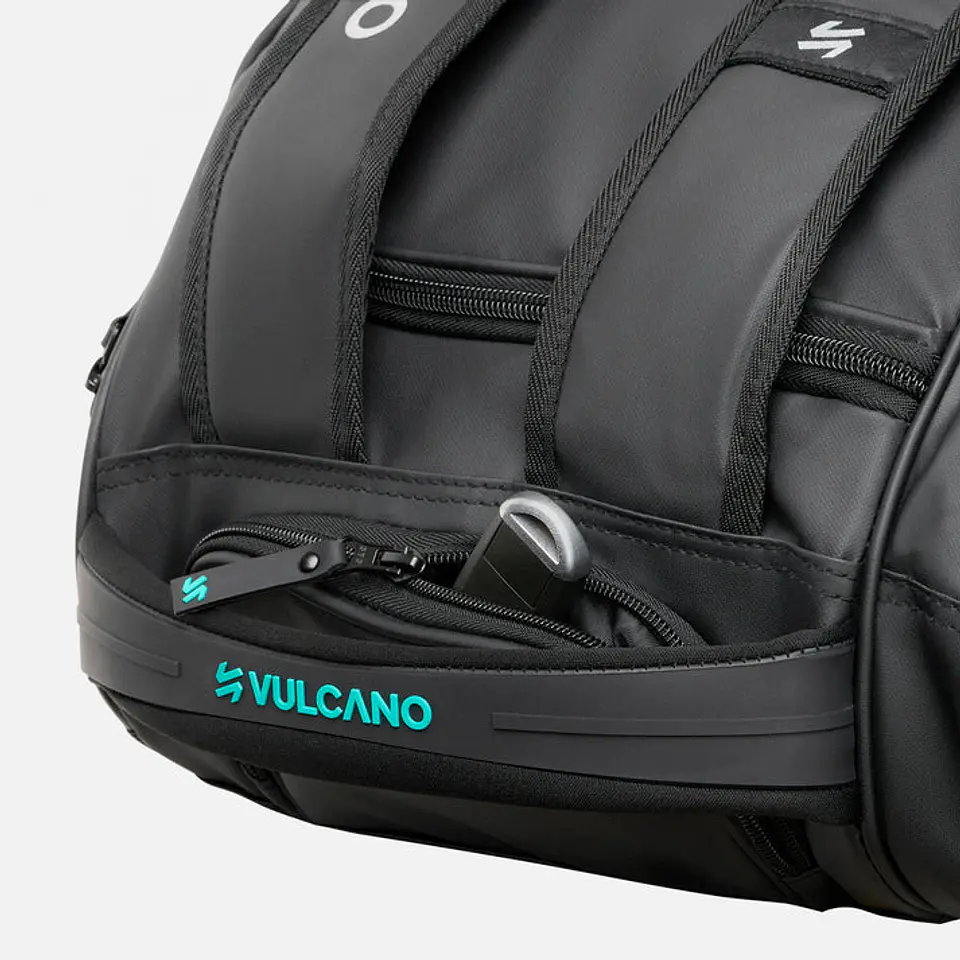 Paletero de pádel Vulcano Aftershock Padel Bag Negro Vulcano 7