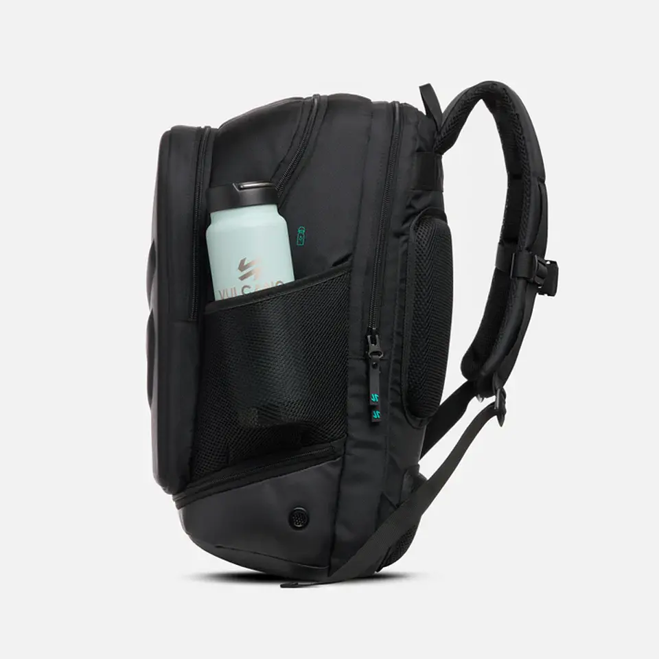 Mochila Vulcano Mainshock Padel Backpack Negro Vulcano 4