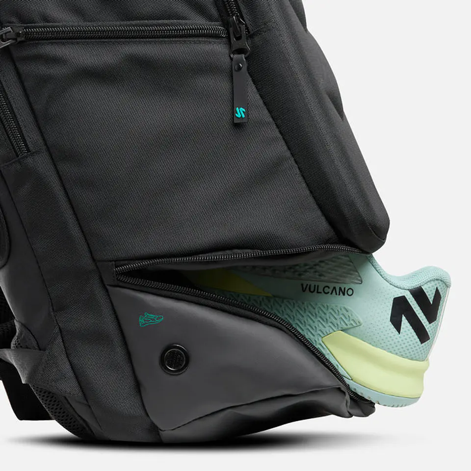 Mochila Vulcano Mainshock Padel Backpack Negro Vulcano 8