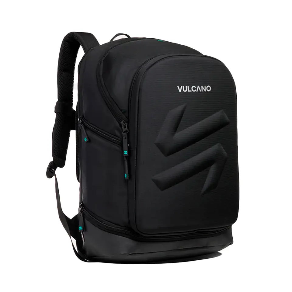 Mochila Vulcano Mainshock Padel Backpack Negro Vulcano 2