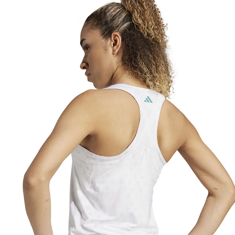 Adidas Club Graph Tank Blanco 5