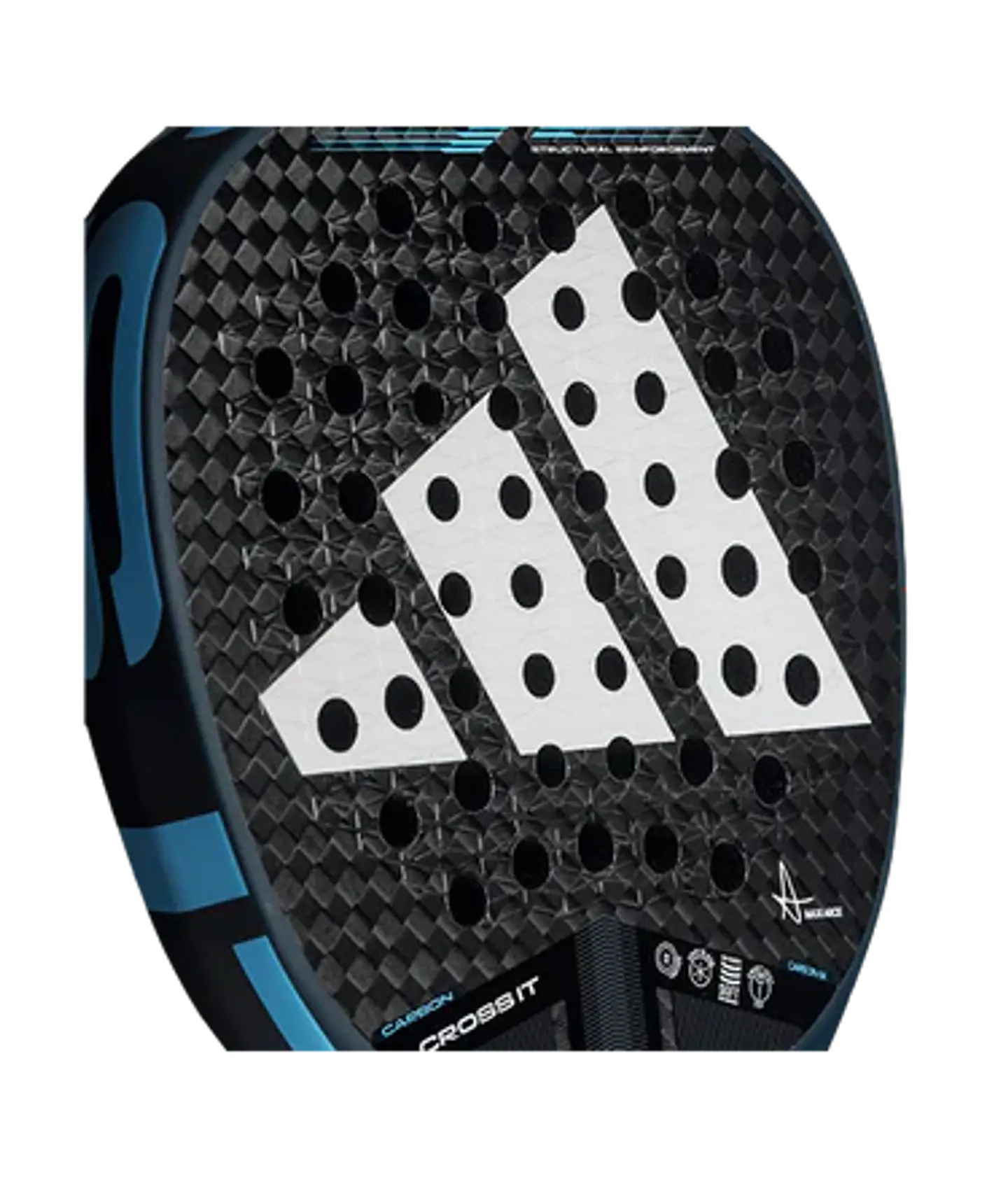 Pala de pádel Adidas Maxi Arce Cross It Carbon 2025 7