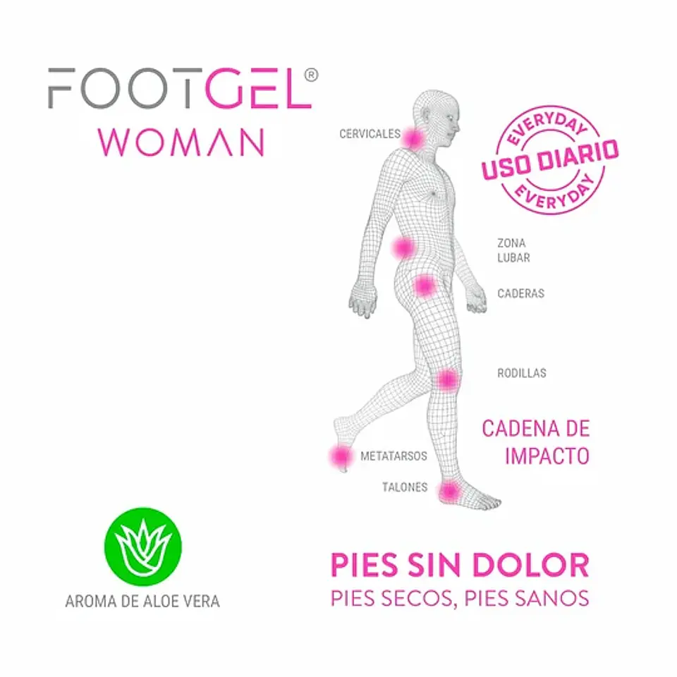 Plantilla Footgel Urban Woman 3
