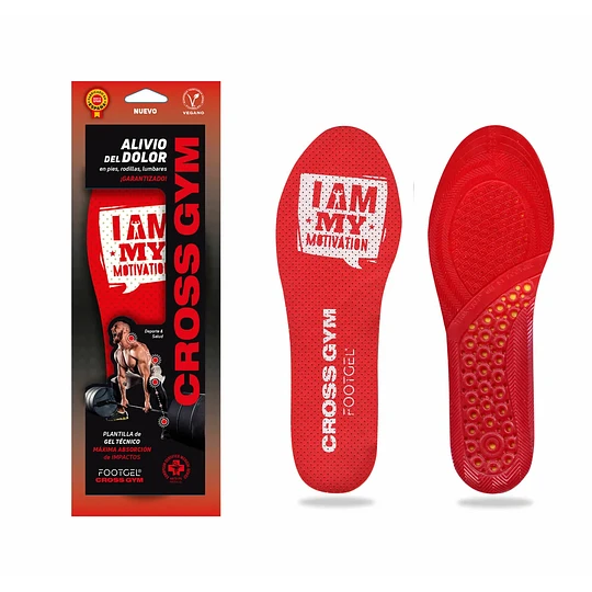 Plantilla Footgel Cross Gym