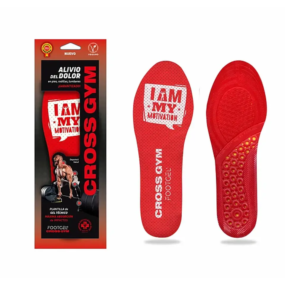 Plantilla Footgel ﻿Cross Gym 1
