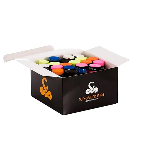 Caja 100 Overgrips Vibora Colores