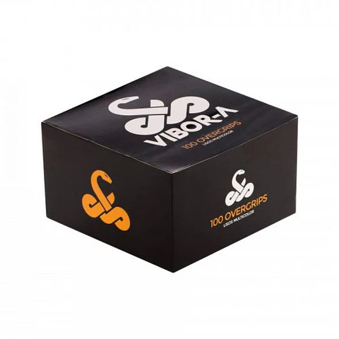 Caja 100 Overgrips Vibora Colores